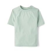 The Children's Place Boys Crewneck Short Sleeve Rashguard Top, Sizes XS-XXL