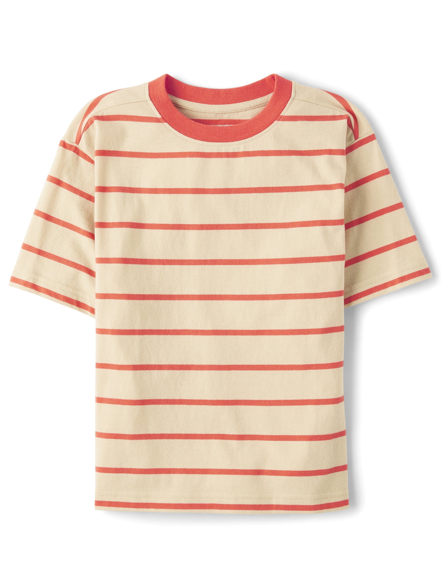 The Children's Place Boys Crewneck Short Sleeve Striped T-Shirt, Sizes XS-XXL
