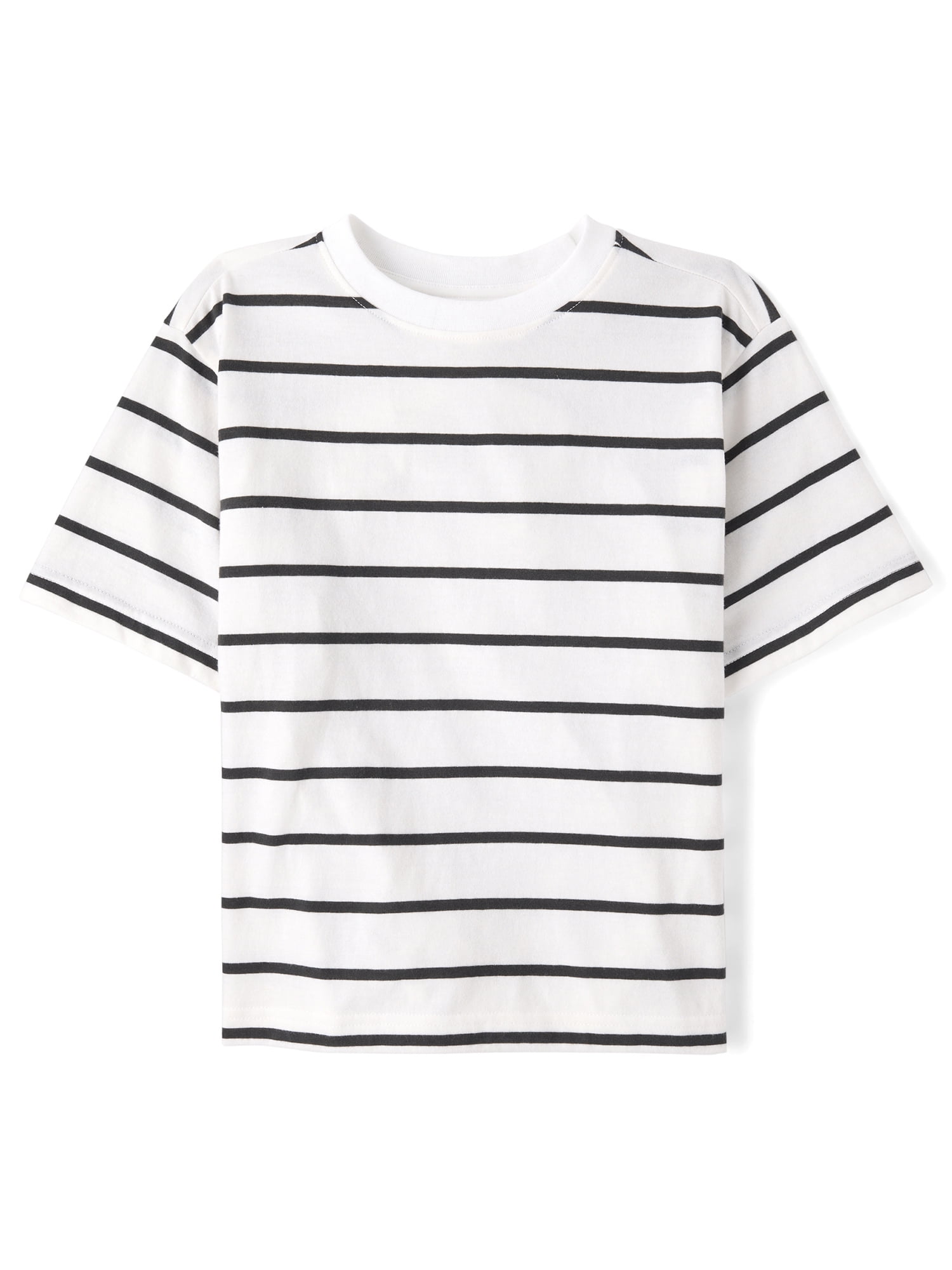 The Children's Place Boys Crewneck Short Sleeve Striped T-Shirt, Sizes XS-XXL