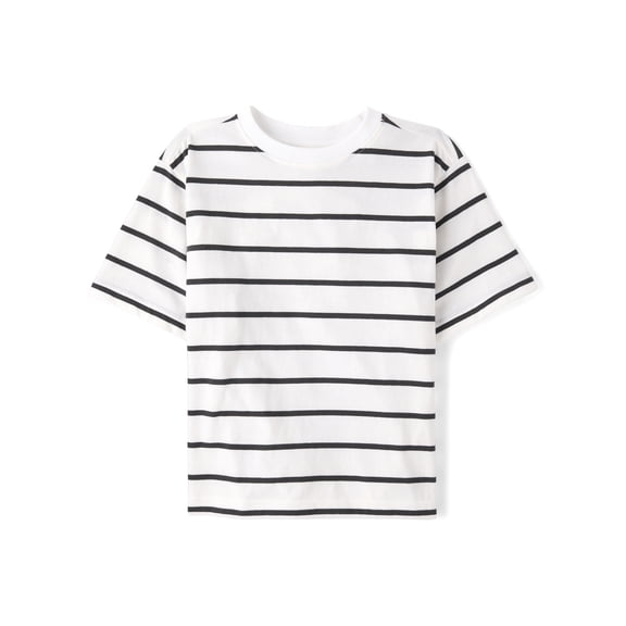 The Children's Place Boys Crewneck Short Sleeve Striped T-Shirt, Sizes XS-XXL