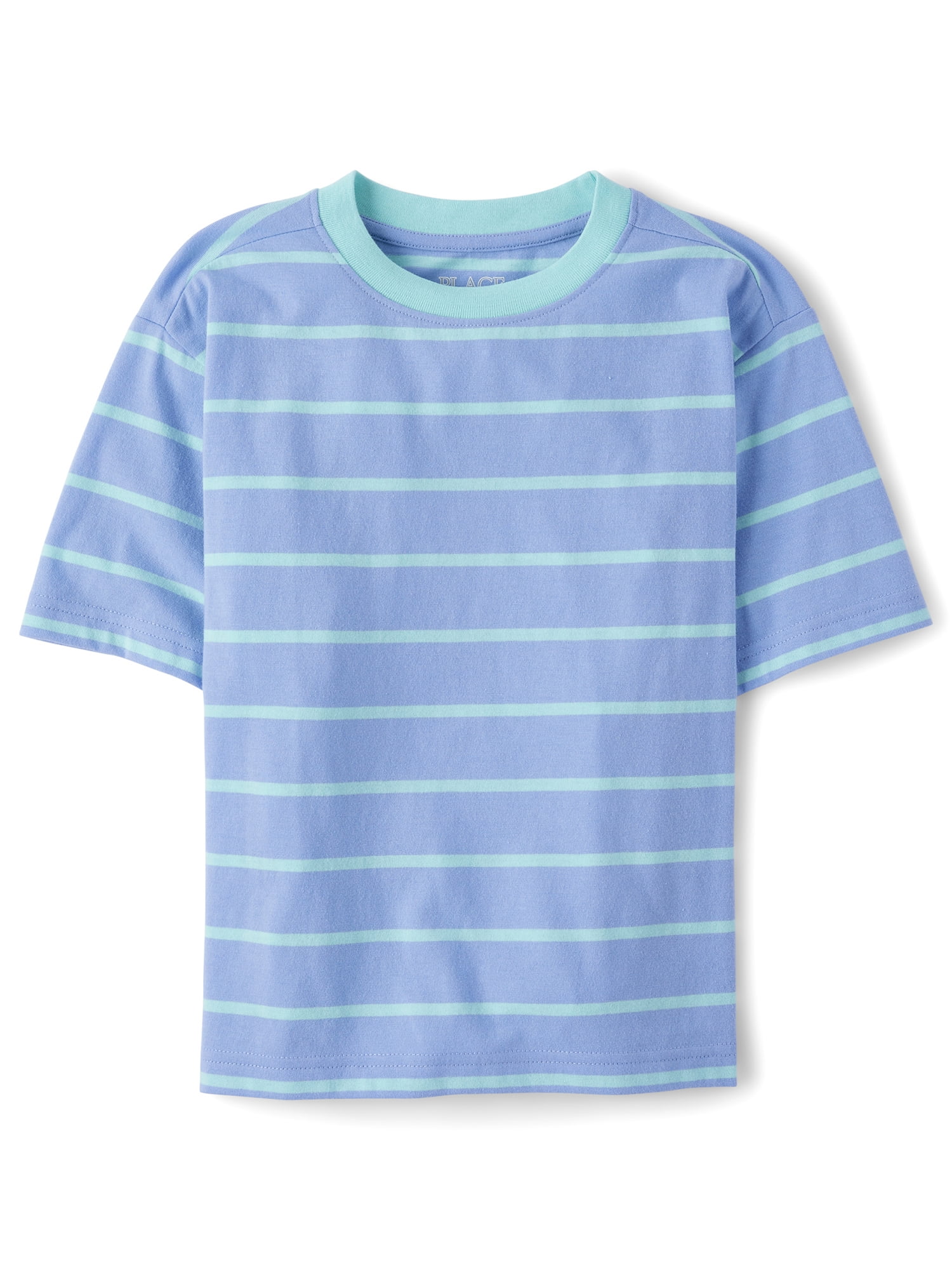 The Children's Place Boys Crewneck Short Sleeve Striped T-Shirt, Sizes XS-XXL