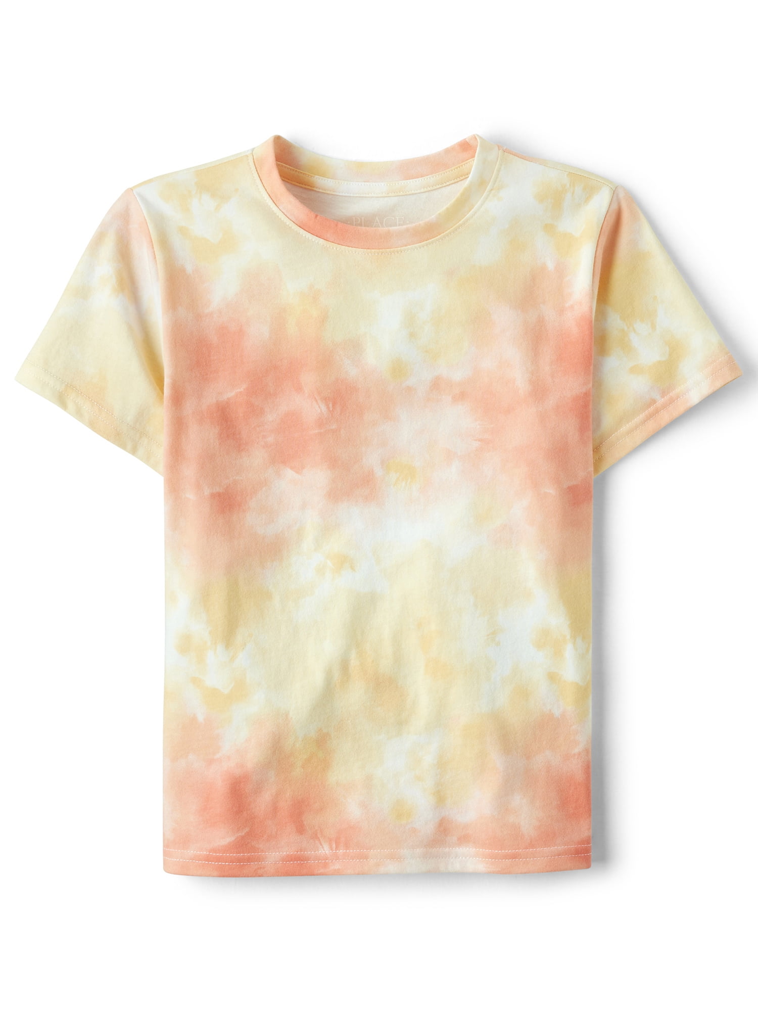 The Children's Place Boys Crewneck Short Sleeve Tie Dye T-Shirt, Sizes XS-XXL