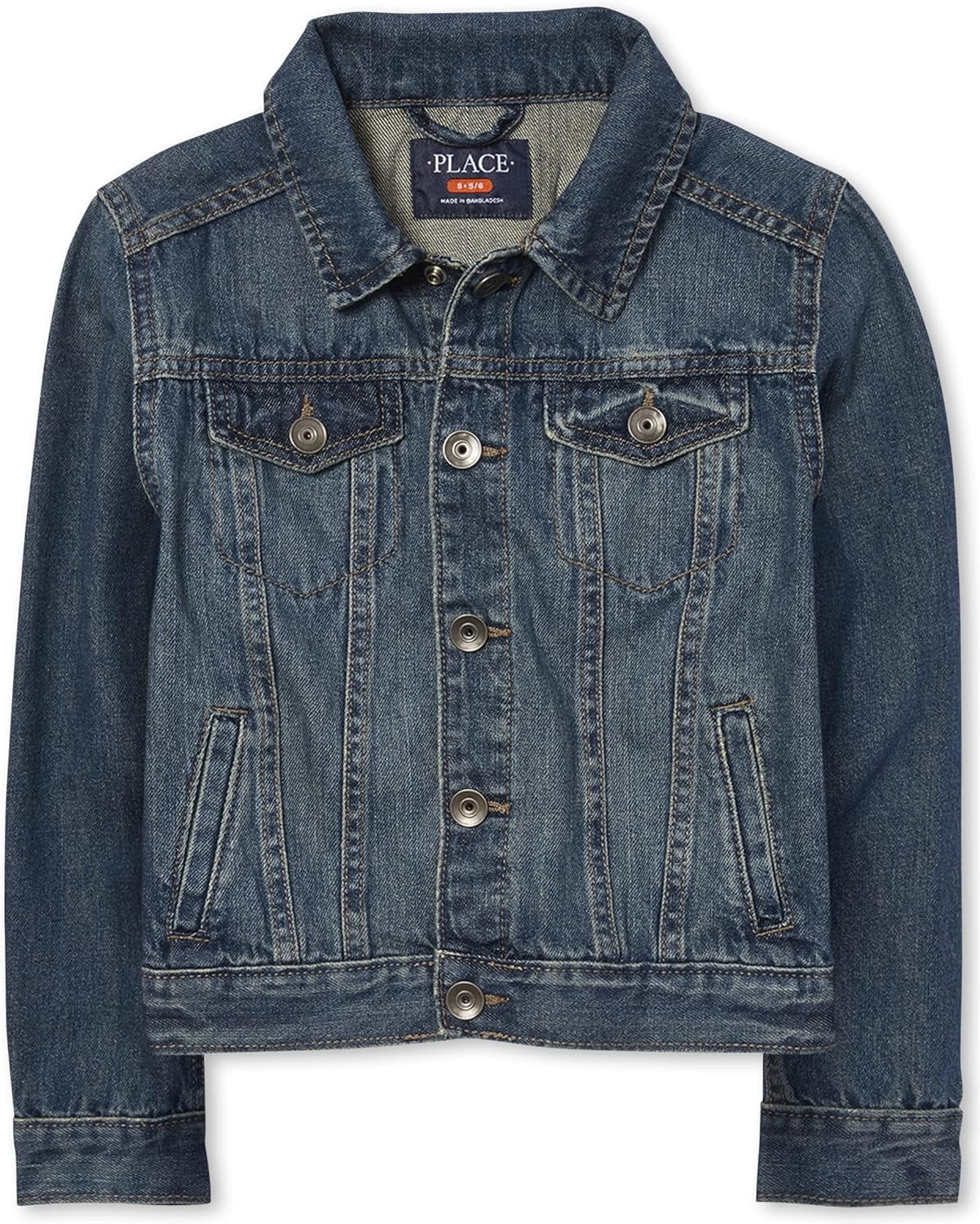 L'Appartement☆Boys denim Jacket Boys Long Sleeve Denim Jacket - BLUE | The Children's Place