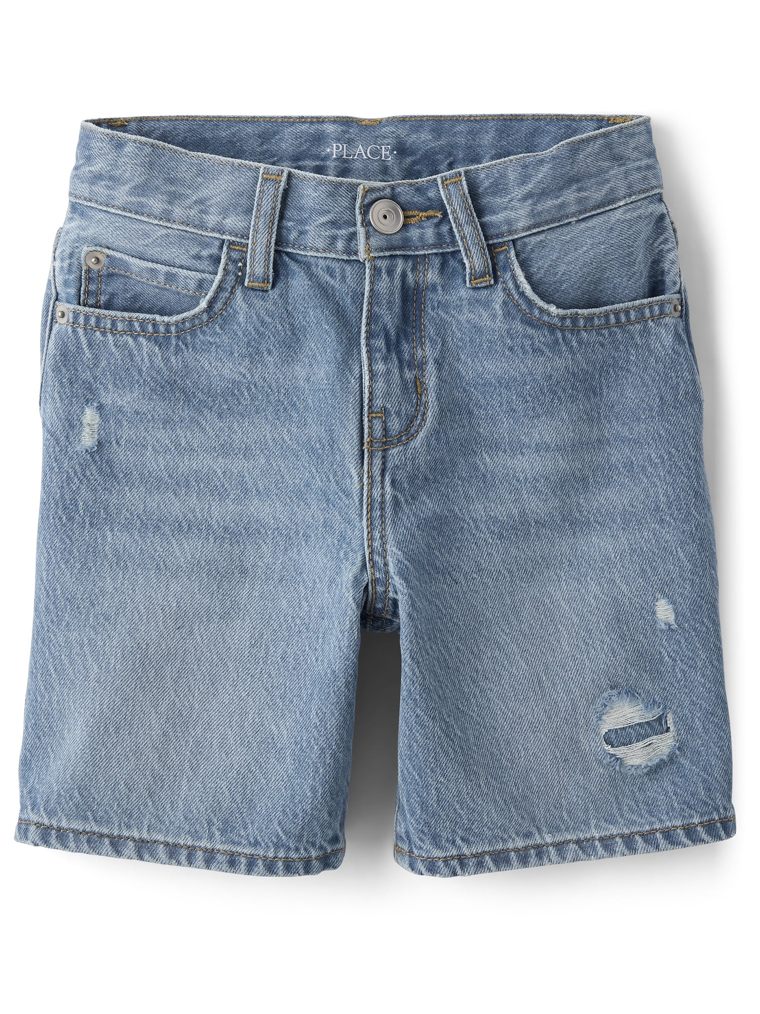 The Children's Place Boys Destructed Jean Shorts, Sizes 4-16