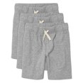 thumbnail image 1 of The Children's Place Boys French Terry Pull-On Shorts, 3-Pack, Sizes XS-XXL, 1 of 4