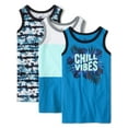 The Children's Place Boys Graphic Tank Tops, 3Pack, Sizes XSXXL