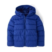 The Children's Place Boys Hooded Zip-Up Puffer Jacket, Sizes XS-XXXL