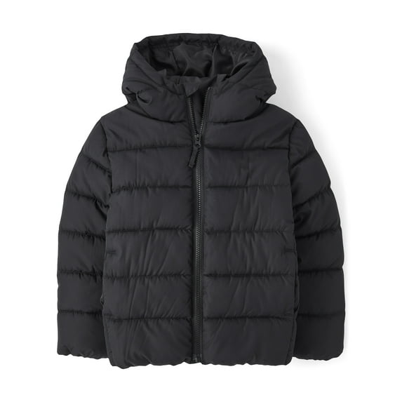 The Children's Place Boys Hooded Zip-Up Puffer Jacket, Sizes XS-XXXL
