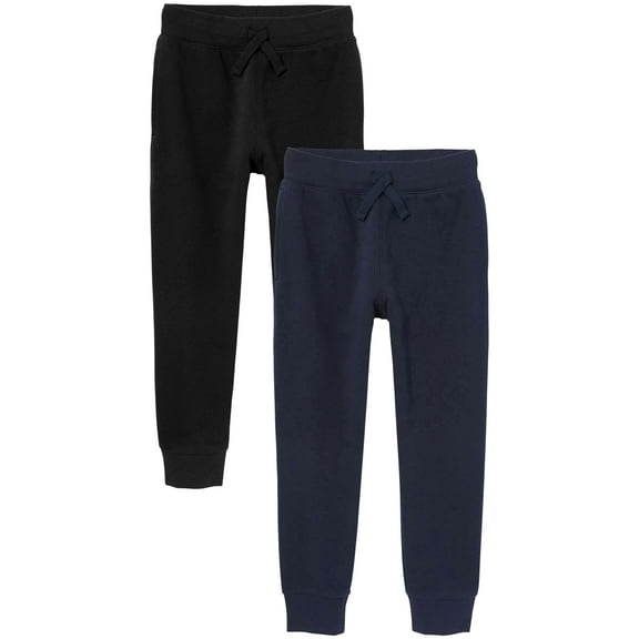 The Children's Place Boys Jogger Sweatpants, 2-Pack, Sizes XS-XXL