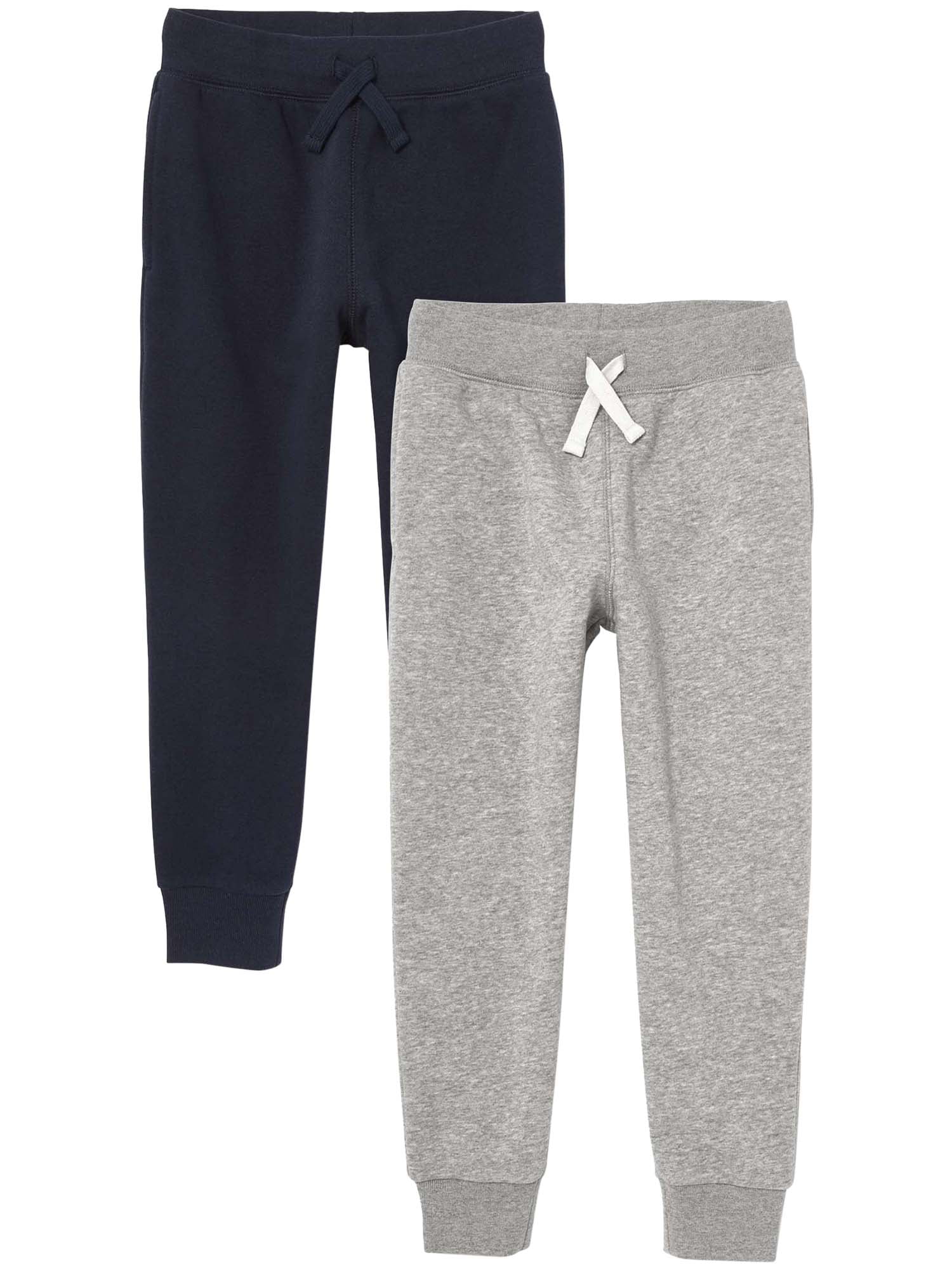 The Children's Place Boys Jogger Sweatpants, 2-Pack, Sizes XS-XXL