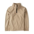 thumbnail image 1 of The Children's Place Boys Long Raglan Sleeve Cozy Tech Half Zip Pullover, Sizes XS-XXL, 1 of 3