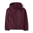 thumbnail image 1 of The Children's Place Boys Long Raglan Sleeve Cozy Tech Zip Up Hoodie, Sizes XS-XXL, 1 of 3