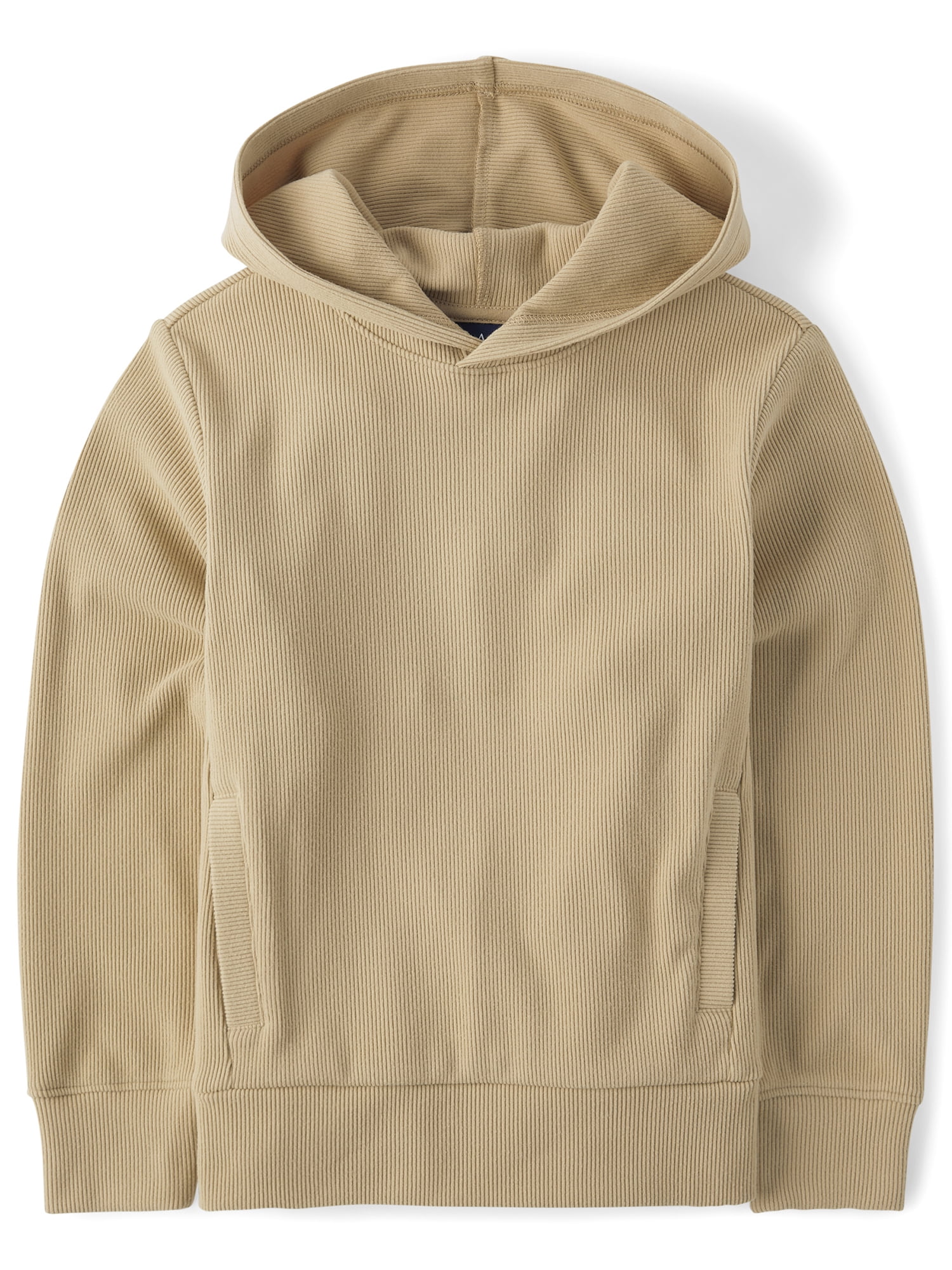 The Children's Place Boys Long Sleeve Active Sueded Rib Hoodie, Sizes XS-XXL