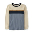 thumbnail image 1 of The Children's Place Boys Long Sleeve Colorblock Thermal Top, Sizes XS-XXL, 1 of 3