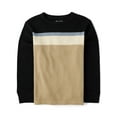thumbnail image 1 of The Children's Place Boys Long Sleeve Colorblock Thermal Top, Sizes XS-XXL, 1 of 3