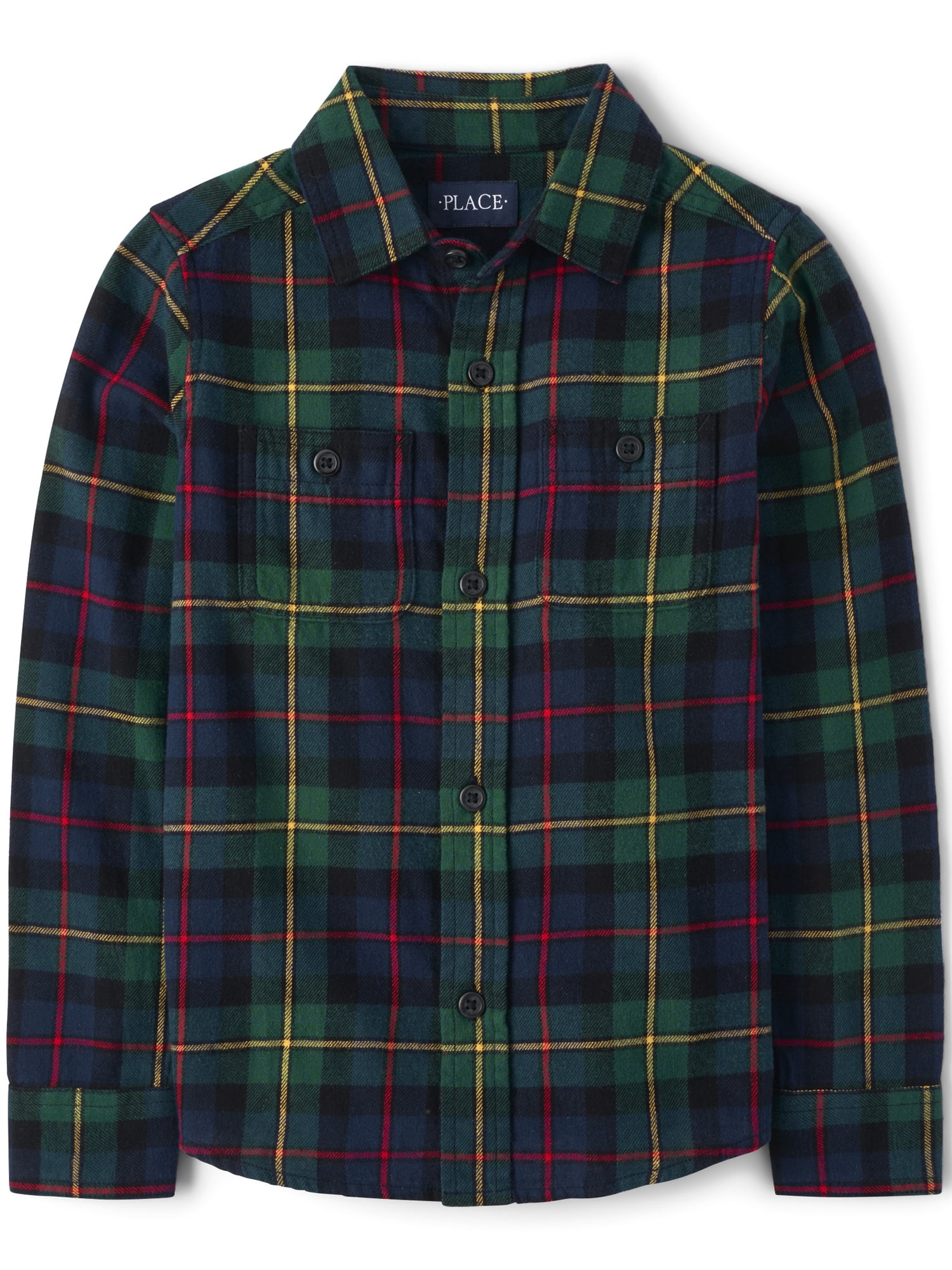 Chemise Manches Longues Pour Garçon Children’s Place – Taille XL, Occasion Très Bon état