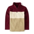 thumbnail image 1 of The Children's Place Boys Long Sleeve Half Zip Fleece Pullover, Sizes XS-XXL, 1 of 4