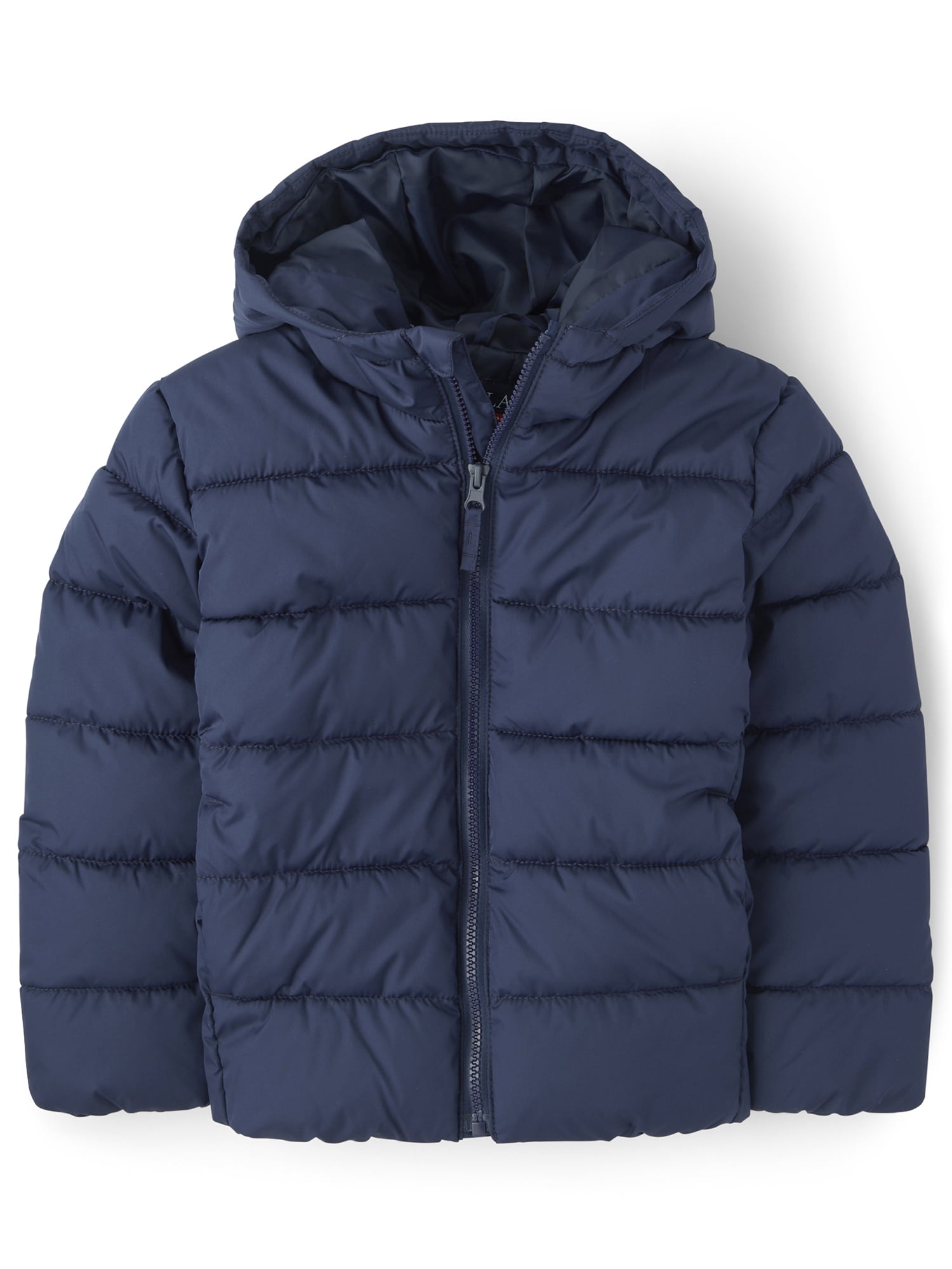 The Children's Place Boys Long Sleeve Hooded Puffer Jacket, Sizes XS-XXXL
