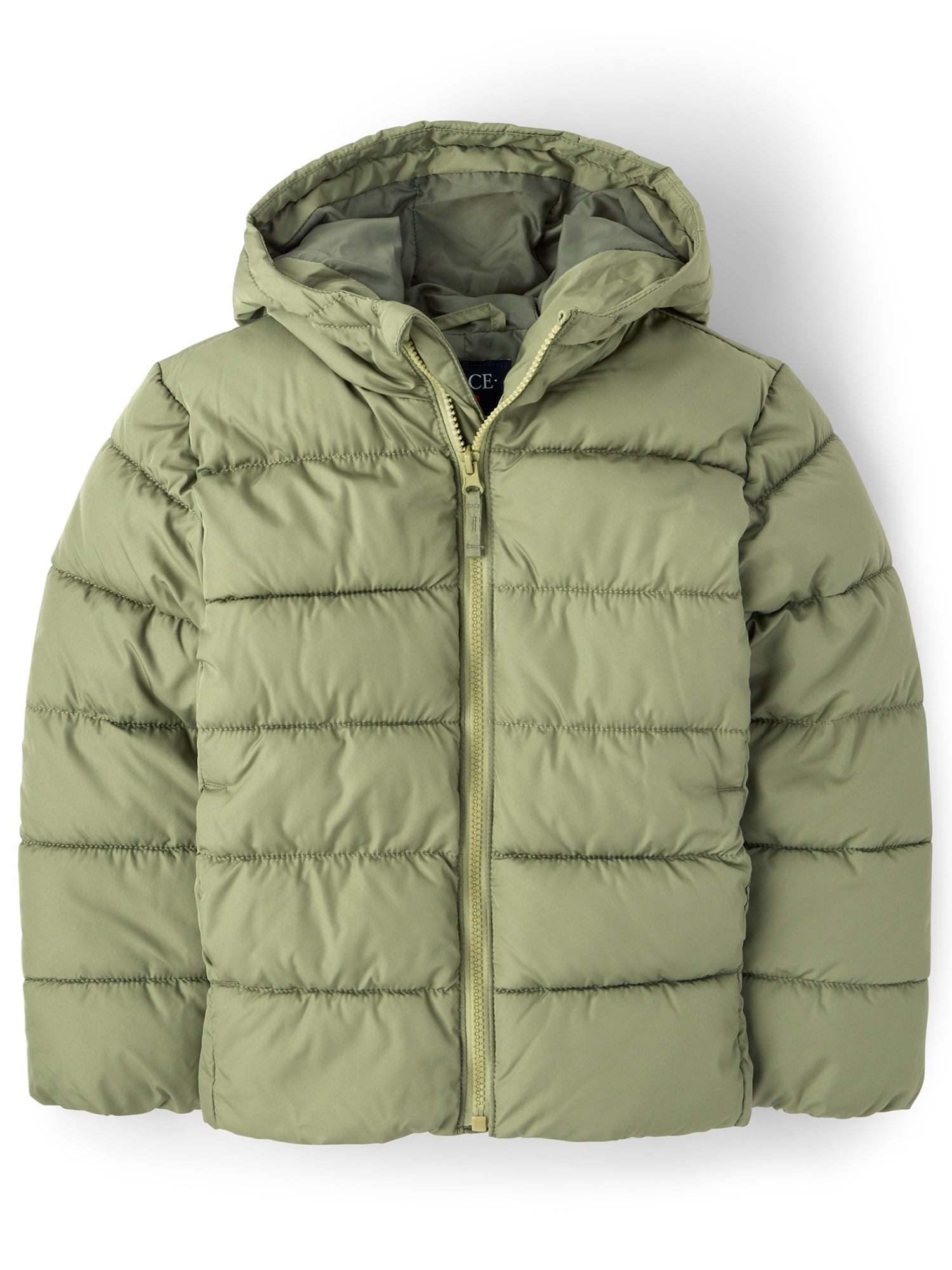 The Children's Place Boys Long Sleeve Hooded Puffer Jacket, Sizes XS-XXXL
