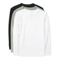 thumbnail image 1 of The Children's Place Boys Long Sleeve Layering T-Shirt, 3-Pack, Sizes XS-XXL, 1 of 3