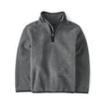 thumbnail image 1 of The Children's Place Boys Long Sleeve Microfleece Half Zip Pullover, Sizes XS-XXL, 1 of 3