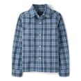 thumbnail image 1 of The Children's Place Boys Long Sleeve Plaid Poplin Button Up Shirt, Sizes S-XXL, 1 of 3