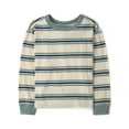 thumbnail image 1 of The Children's Place Boys Long Sleeve Striped Top, Sizes XS-XXL, 1 of 3