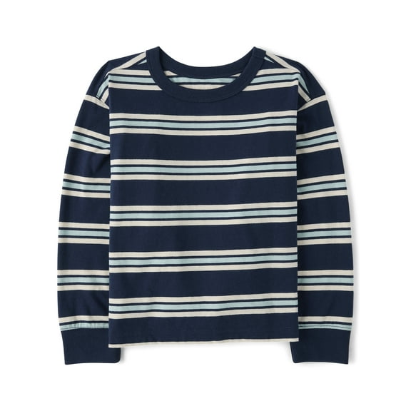 The Children's Place Boys Long Sleeve Striped Top, Sizes XS-XXL