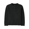 thumbnail image 1 of The Children's Place Boys Long Sleeve Thermal Henley, Sizes XS-XXL, 1 of 3