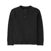 The Children's Place Boys Long Sleeve Thermal Henley, Sizes XS-XXL
