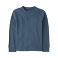 thumbnail image 1 of The Children's Place Boys Long Sleeve Thermal Henley, Sizes XS-XXL, 1 of 3