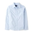 thumbnail image 1 of The Children's Place Boys Long Sleeve Woven Button Up Shirt, Sizes XS-XXL, 1 of 3