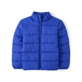 thumbnail image 1 of The Children's Place Boys Long Sleeve Zip-Up Puffer Winter Jacket, Sizes XS-XXL, 1 of 3