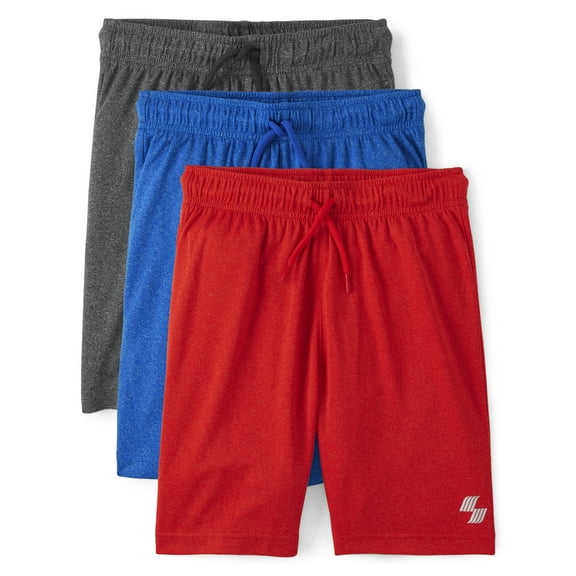 The Children's Place Boys Marled Athletic Short, 3-Pack, Sizes XS-XXL