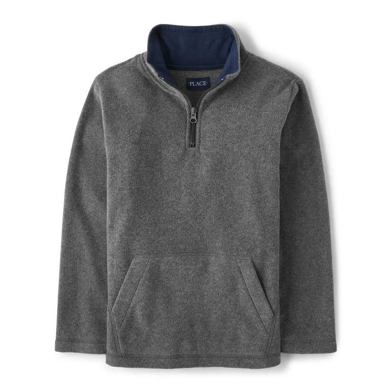 The Children's Place Boys Microfleece Half-Zip Pullover, Sizes XS
