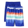 thumbnail image 1 of The Children's Place Boys Ombre Performance Shorts, 2-Pack, Sizes XS-XXL, 1 of 3