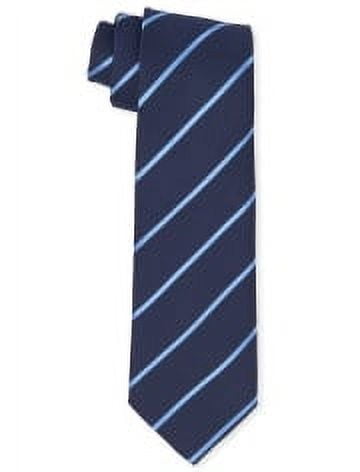 The Children's Place Boys Pin Stripe Necktie, Sizes 4-16, Black