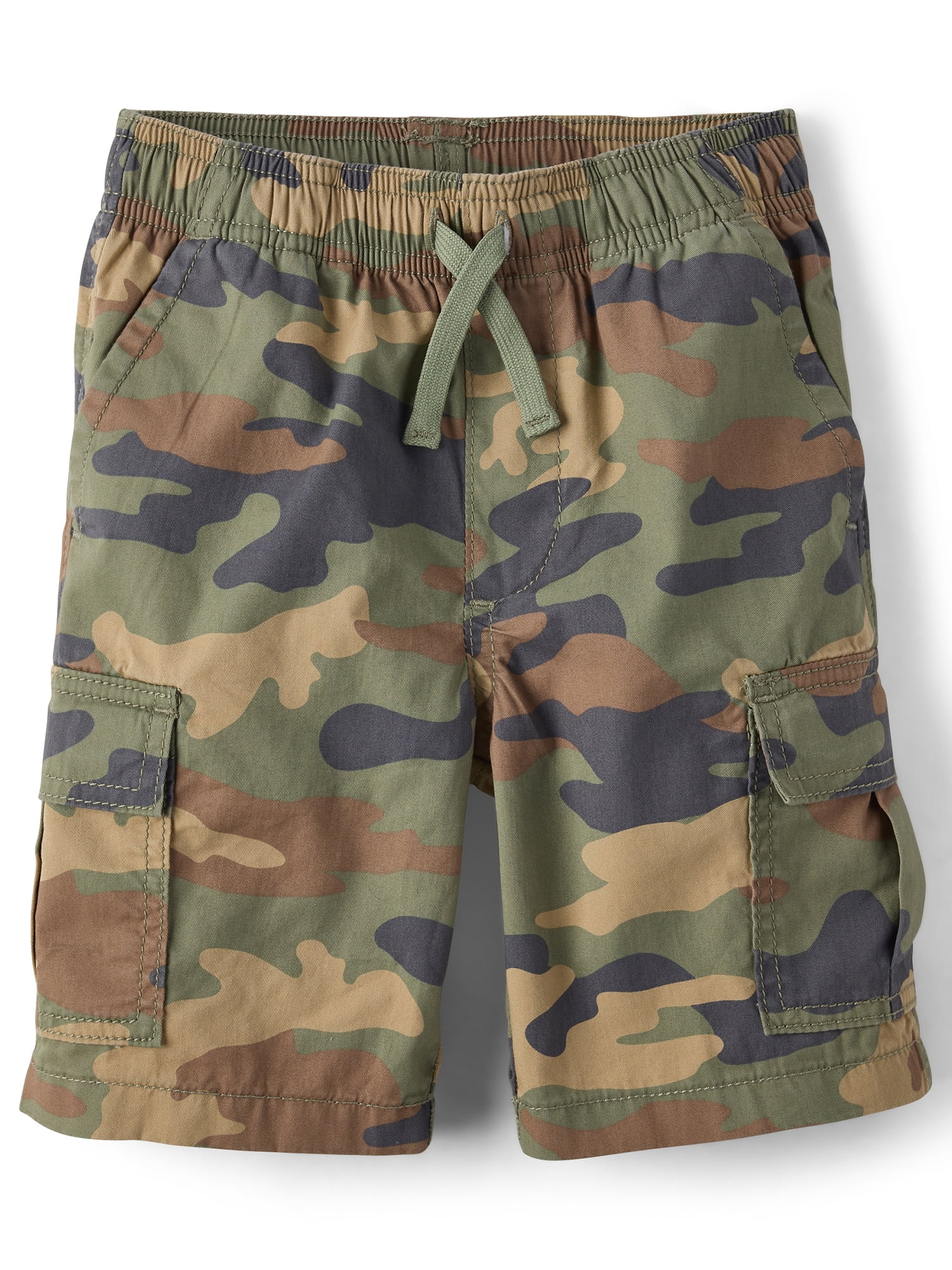 The Children's Place Boys Pull On Camo Cargo Shorts, Sizes 4-16
