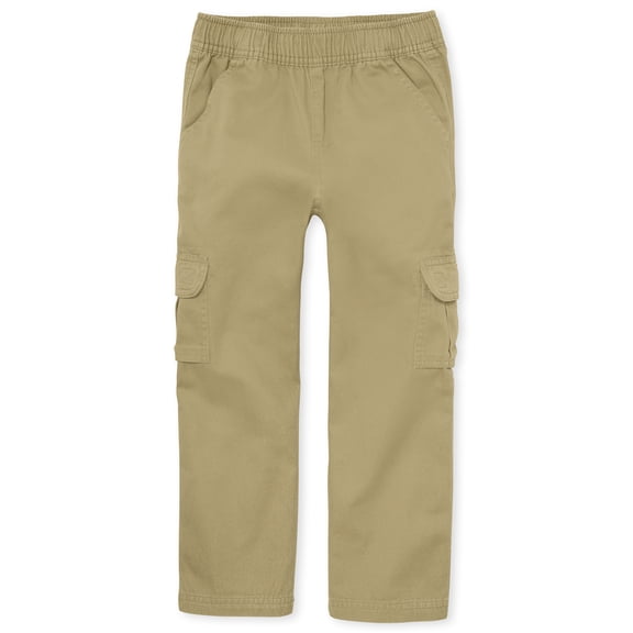 The Children's Place Boys Pull-On Cargo Pant, Sizes 4-20 Husky