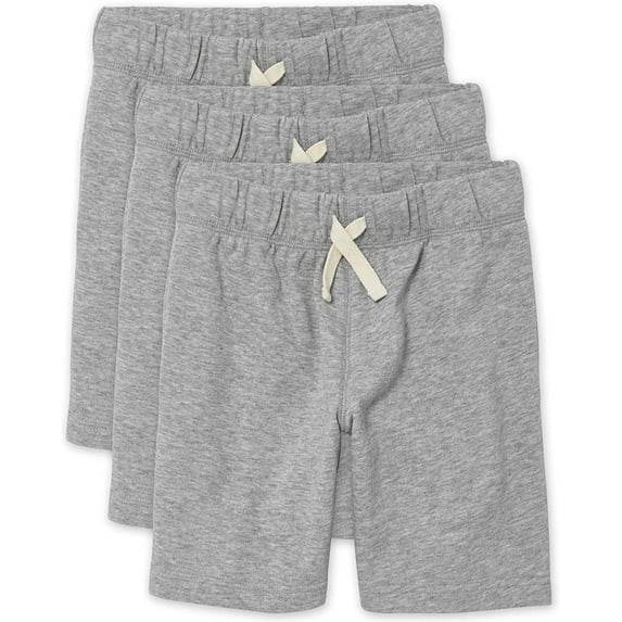 The Children's Place Boys French Terry Pull-On Shorts, 3-Pack, Sizes XS-XXL