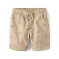 thumbnail image 1 of The Children's Place Boys Pull On Printed Jogger Shorts, Sizes 4-16, 1 of 3