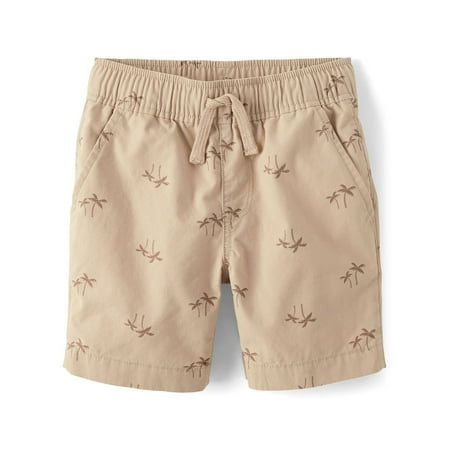 The Children's Place Boys Pull On Printed Jogger Shorts, Sizes 4-16