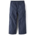 thumbnail image 1 of The Children's Place Boys Pull-On Ripstop Baggy Fit Cargo Pants, Sizes 4-16, 1 of 3