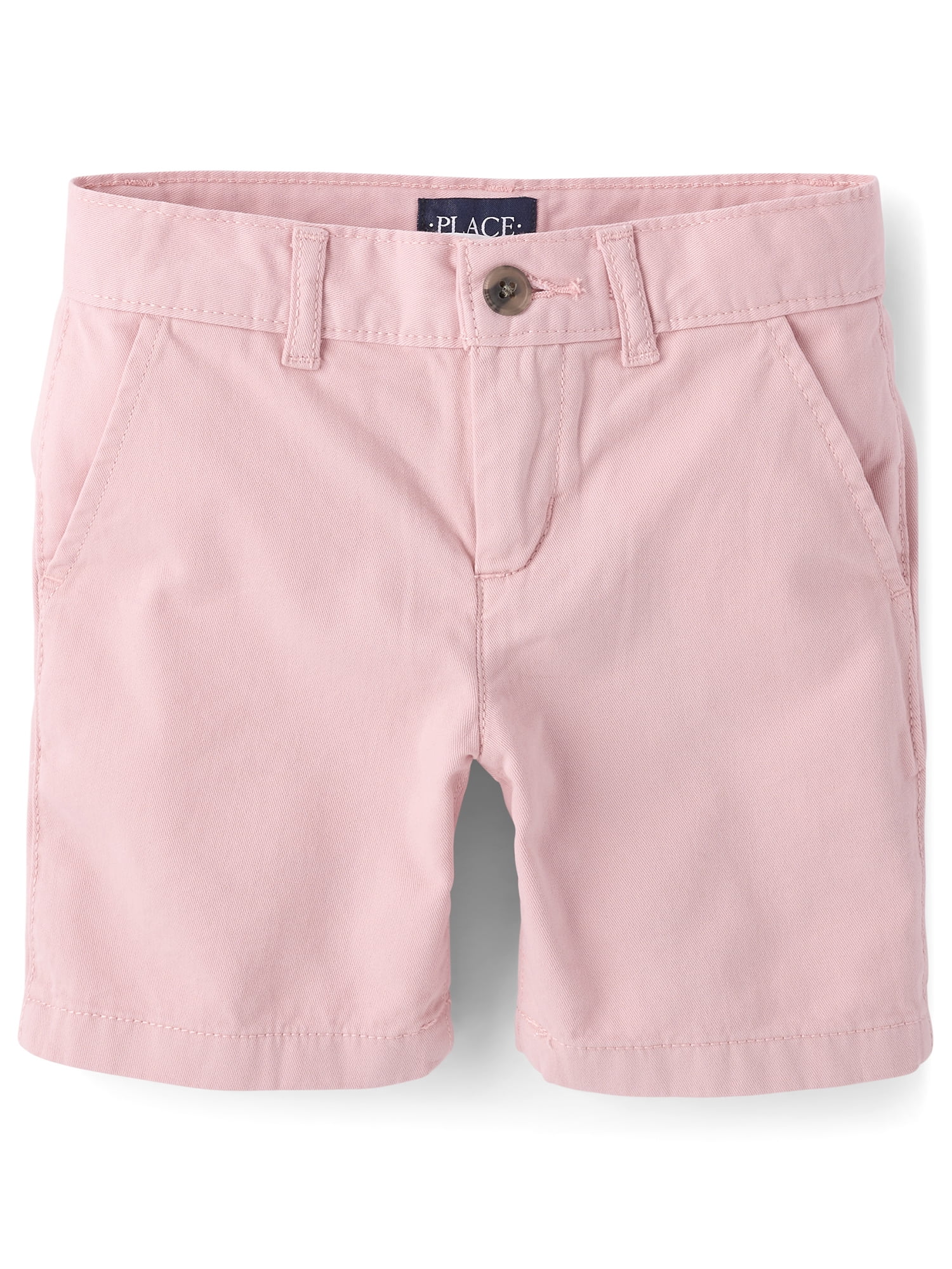 The Children's Place Boys Pull-On Solid Chino Short, Sizes 4-16
