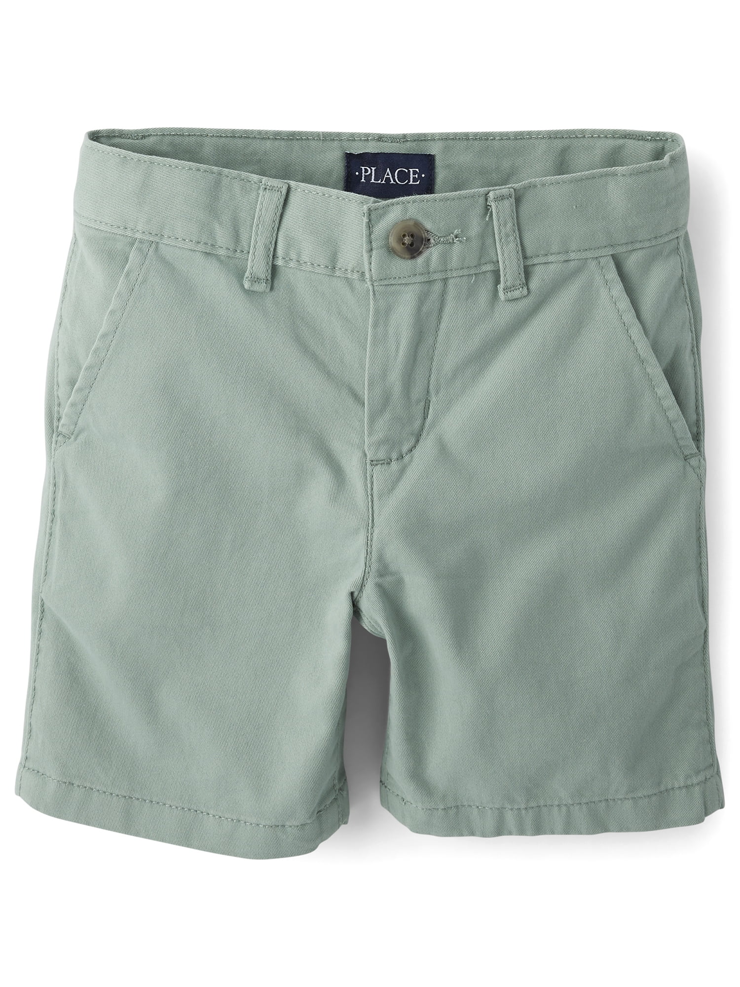 The Children's Place Boys Pull-On Solid Chino Short, Sizes 4-16