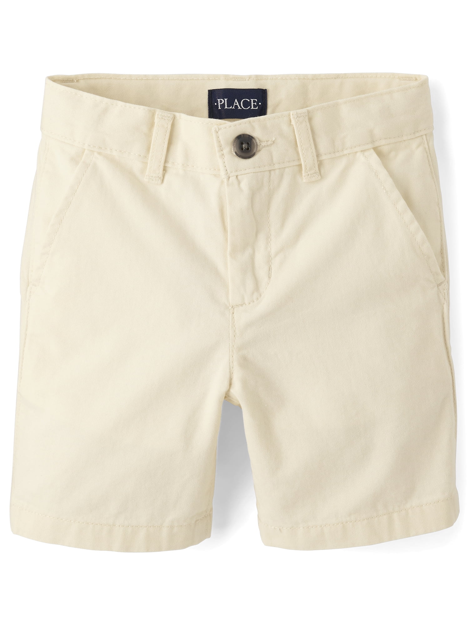 The Children's Place Boys Pull-On Solid Chino Short, Sizes 4-16