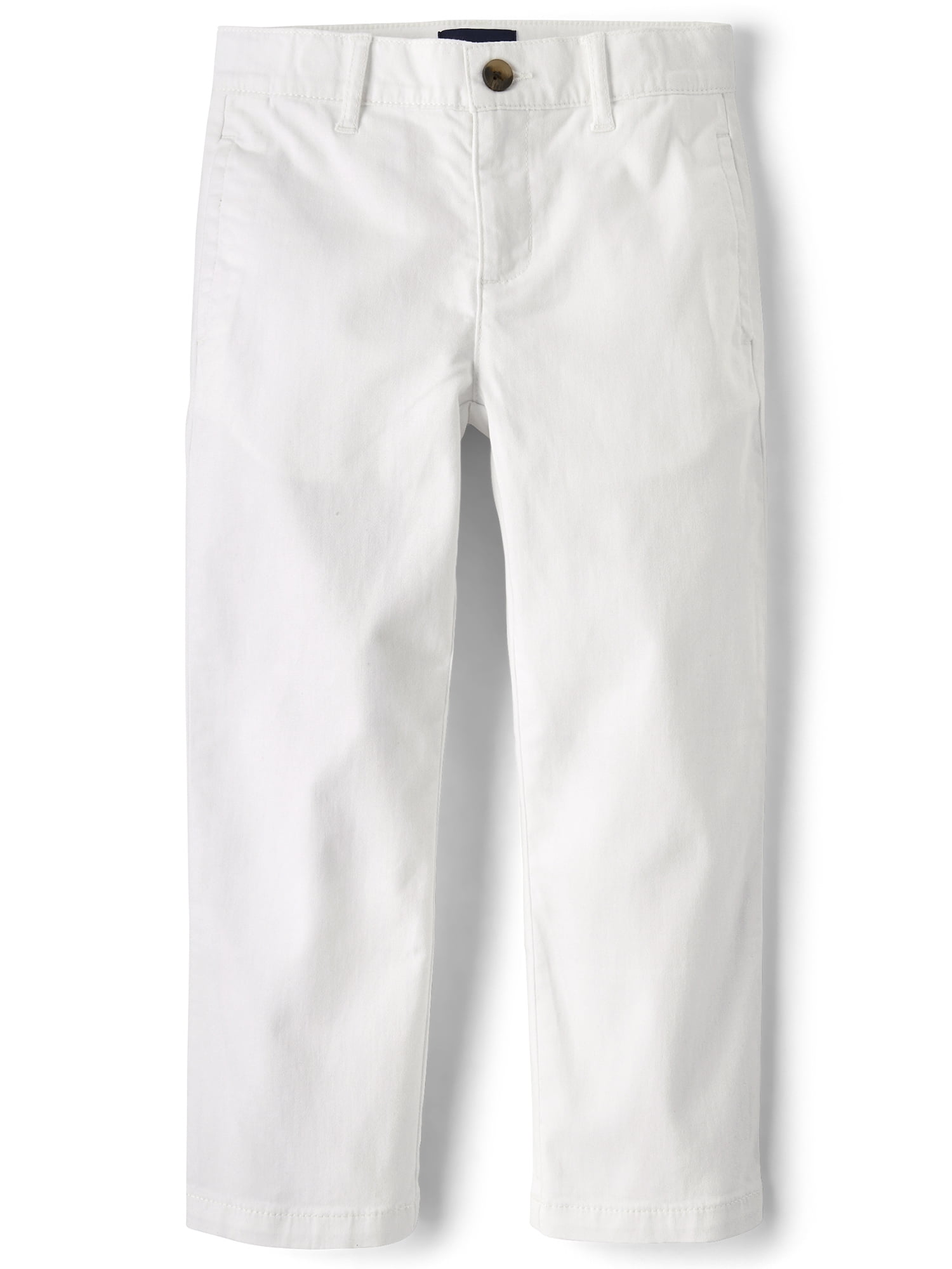 The Children's Place Boys Pull-On Straight Fit Stretch Chino Pants, Sizes 4-16