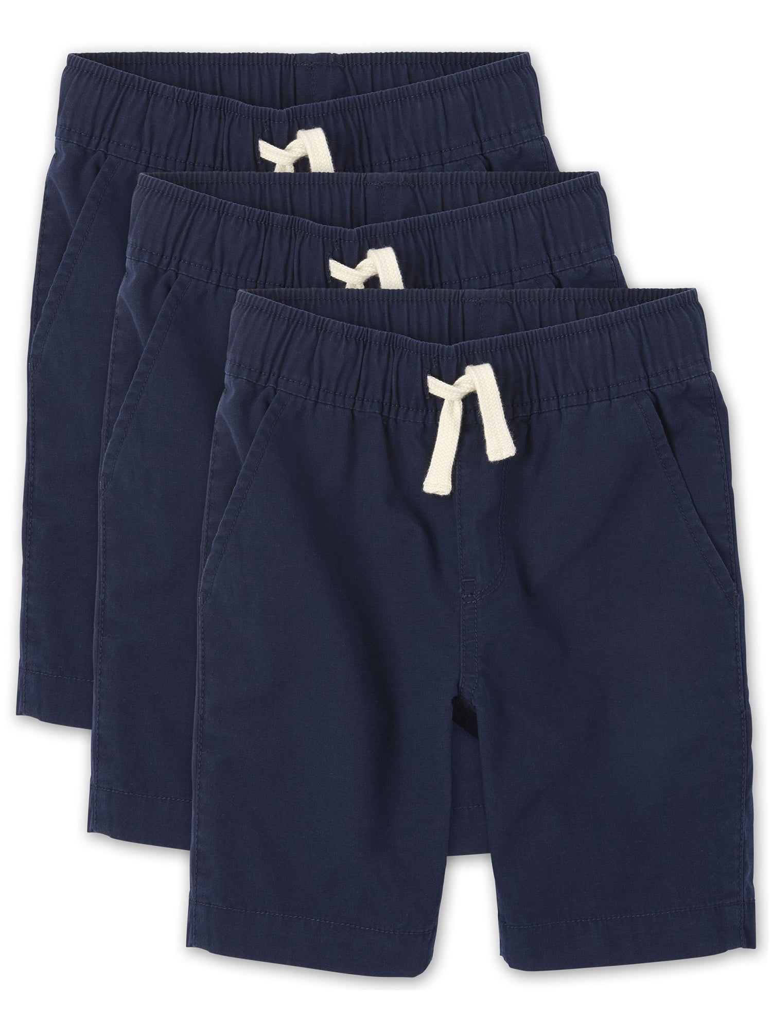 The Children's Place Boys Pull-On Woven Shorts, 3-Pack, Sizes 4-16
