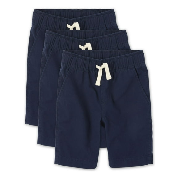 The Children's Place Boys Pull-On Woven Shorts, 3-Pack, Sizes 4-16