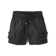 Boys Pull On Zip Cargo Shorts, Sizes 4-16